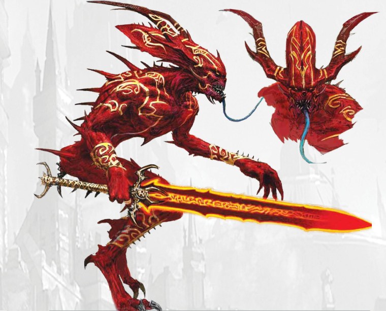 Вархаммер 40000 хаос дракон