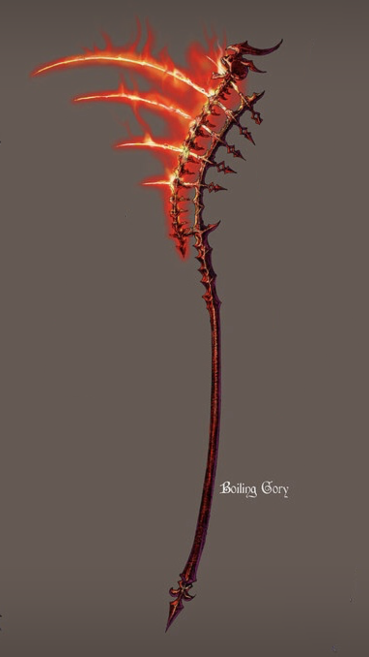 Огненная коса