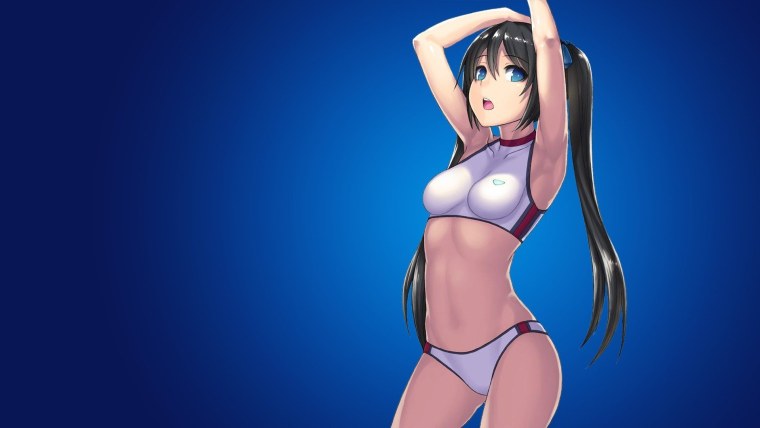 Заставка на рабочий стол аниме девушки