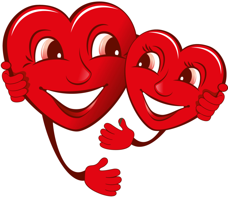 Сердечки рожицы