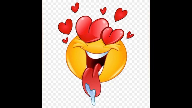 Смайлик лижет