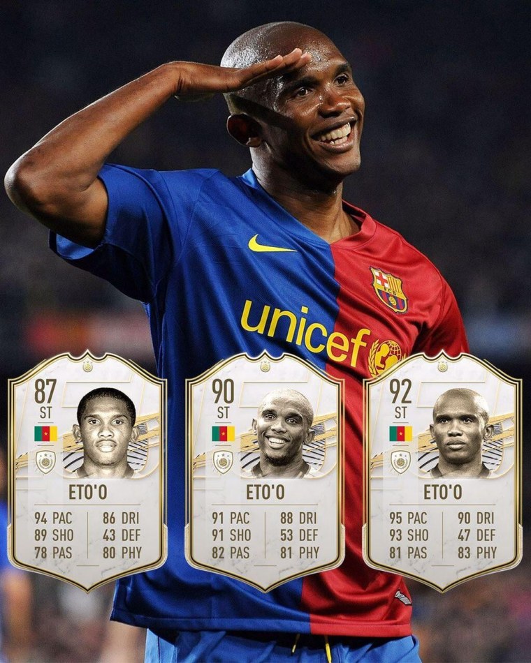 Карточка Куртуа в ФИФА 22