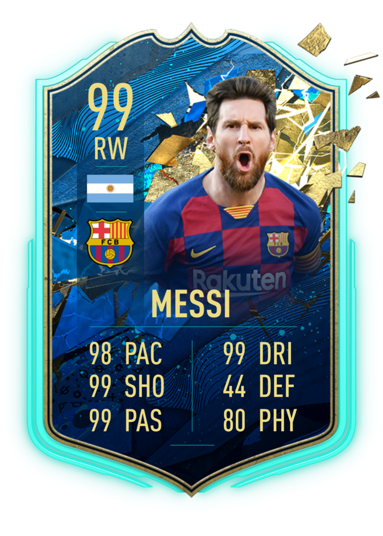 Карточки футболистов в ФИФА 21 Неймар