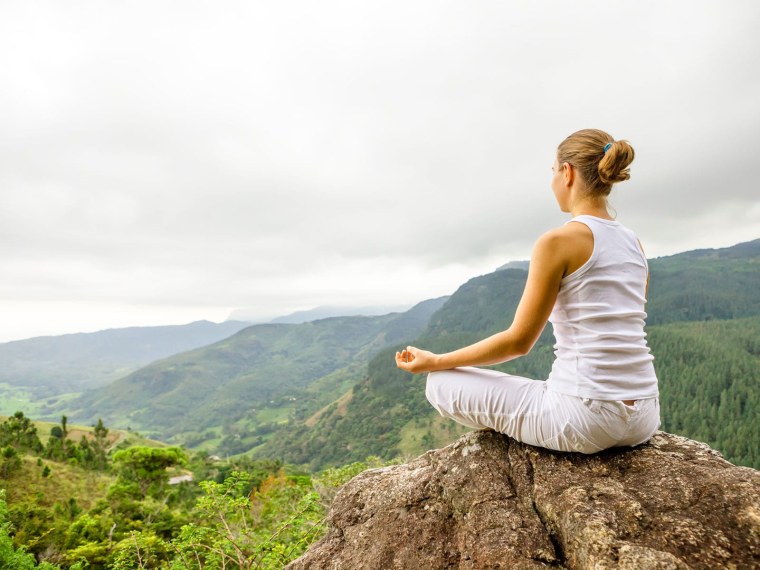 Девушка спокойствие