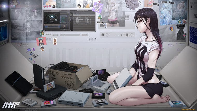 Девушка геймер