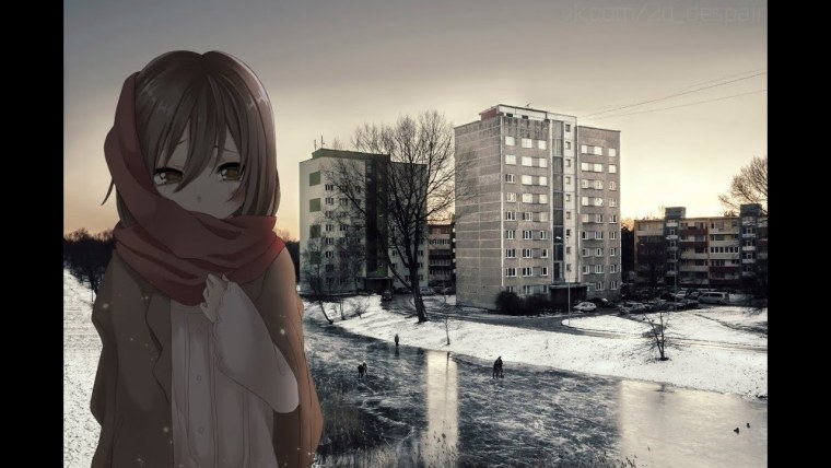 Аниме на фоне России