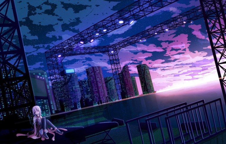 Аниме город