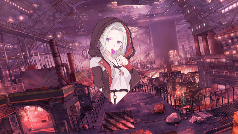 Аниме город