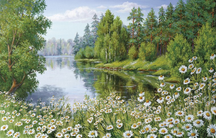 Художник Самарская Елена Михайловна березы