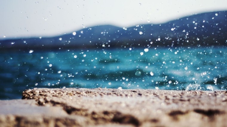 Вода вид сверху