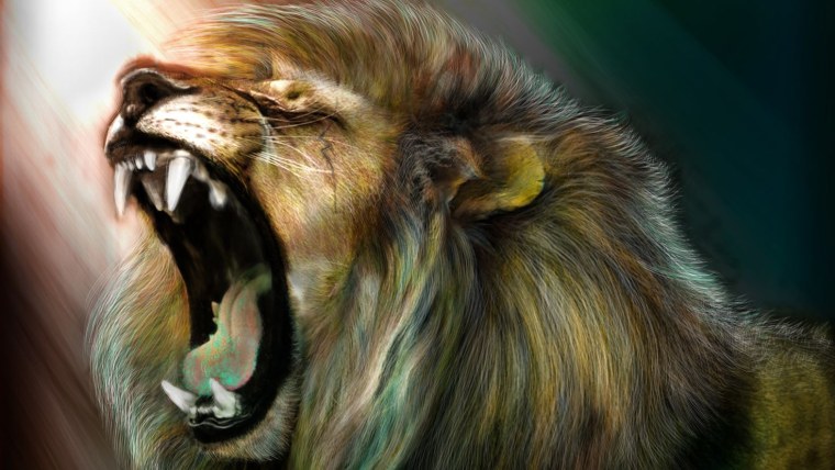 Угол СМИ со львом