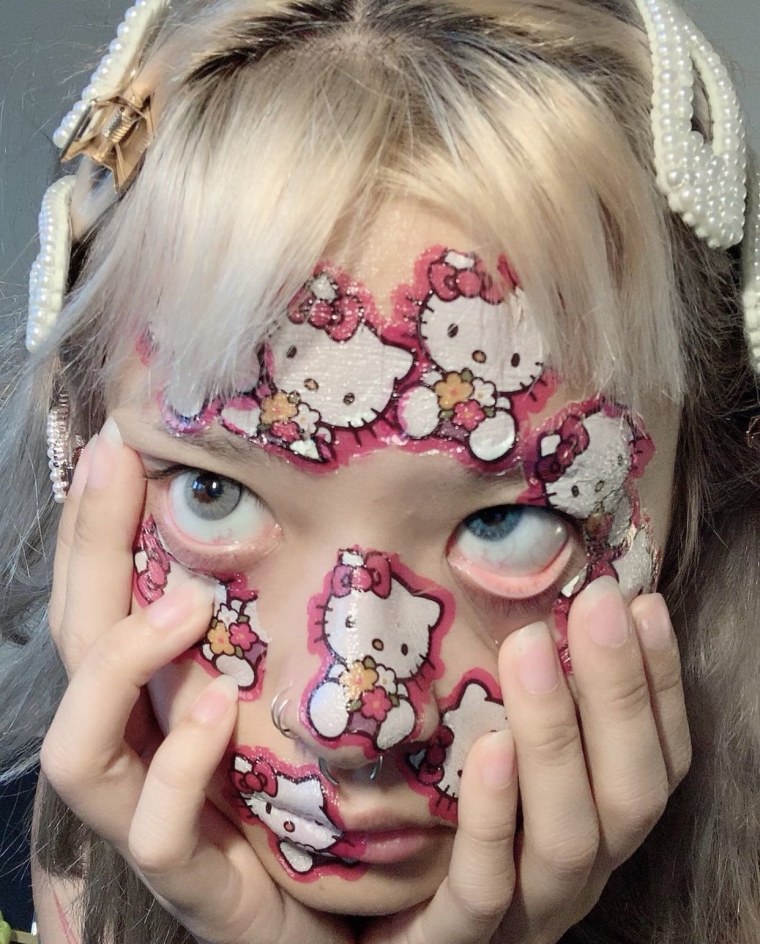 Макияж инди КИД Эстетика