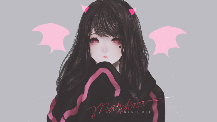 Розовая аватарка