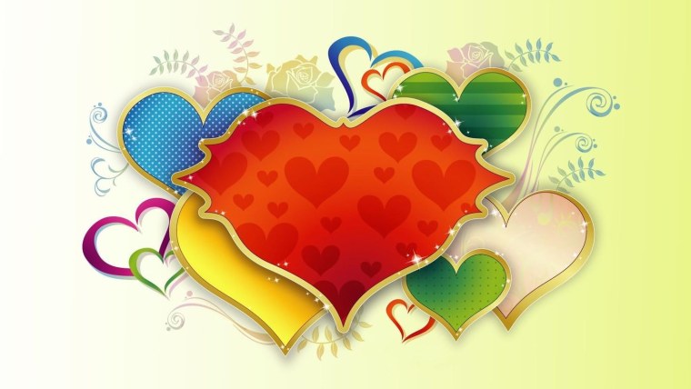 Красивое сердце