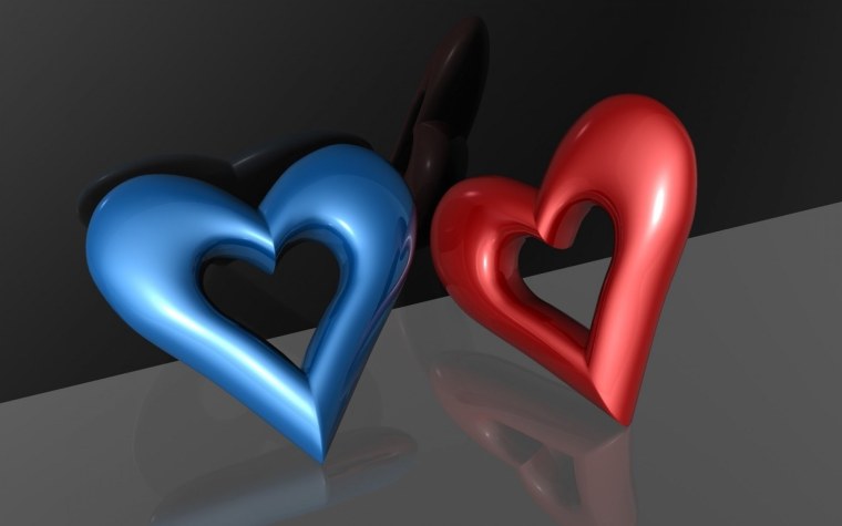 Розовый фон с сердечками для фотошопа