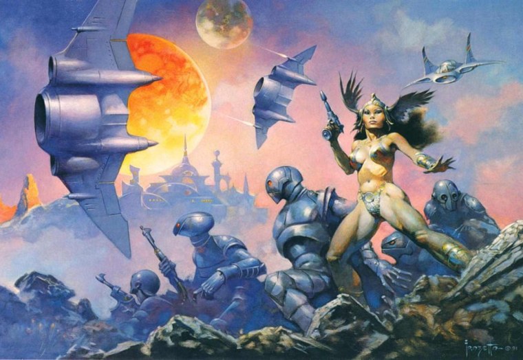 Фрэнк Фразетта фэнтези