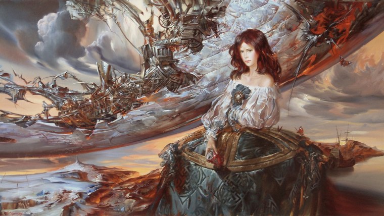 Иван Славинский картины дракон