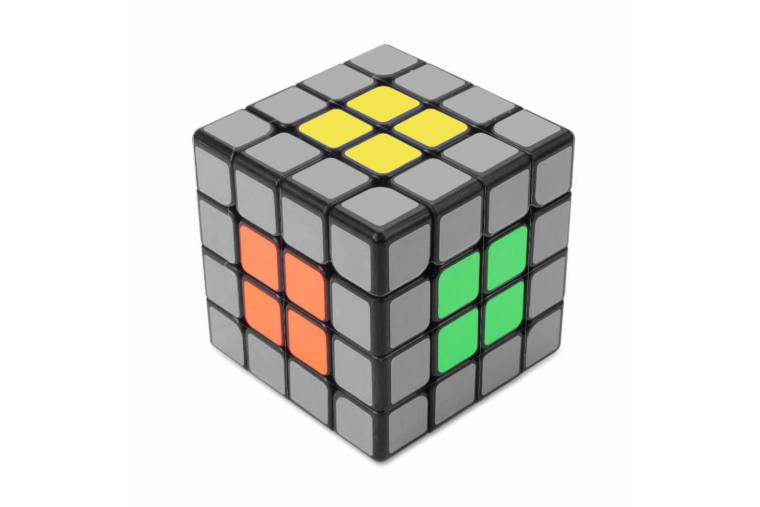 Расположение цветов кубика Рубика 4 на 4