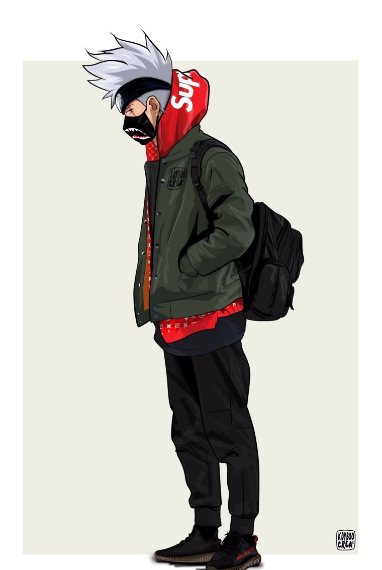 Какаси и Наруто в Суприм