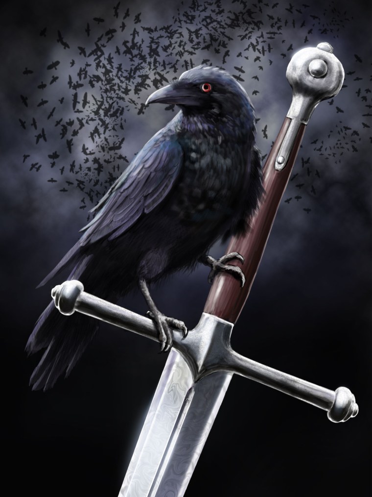 Игра престолов ворон на мече