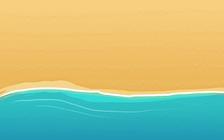 Песчаный пляж векторные