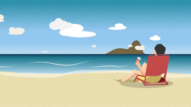 Кораблик в море