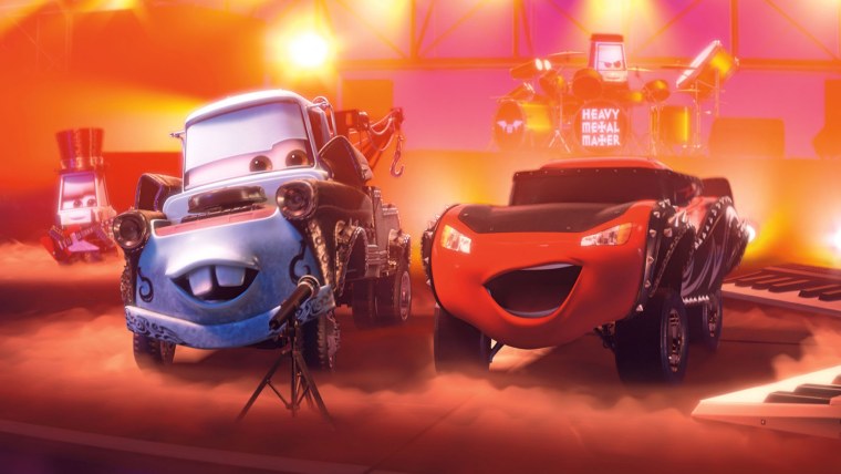 Молния Маккуин байки Мэтра