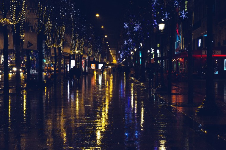 Дождь ночью