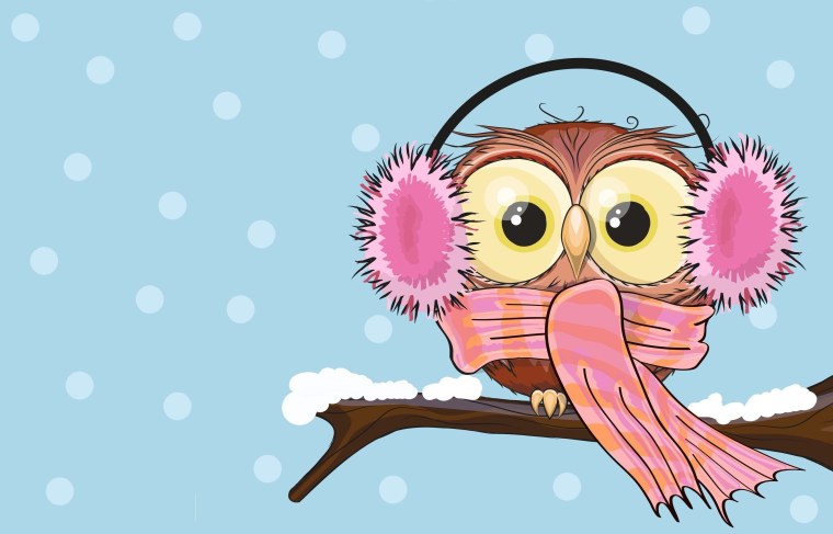 Совы мультяшные прикольные