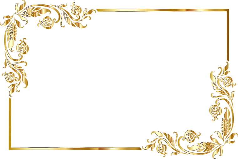 Золотой орнамент на синем фоне