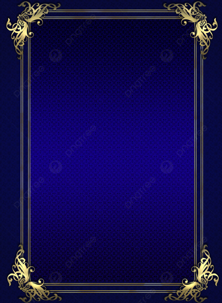 Голубая рамка для презентации