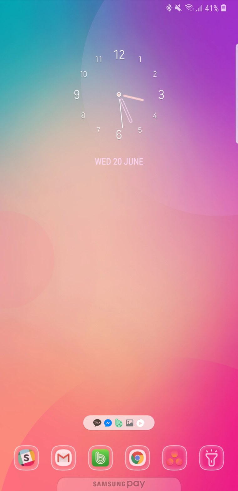 Экран блокировки самсунг