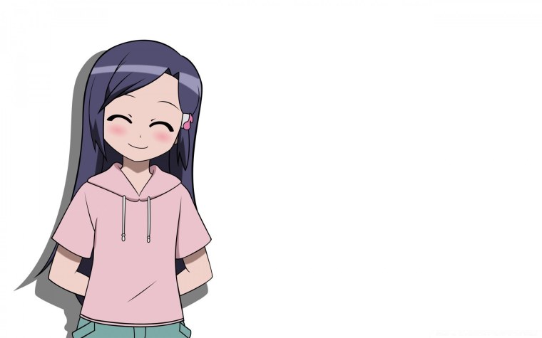 Аниме на белом фоне