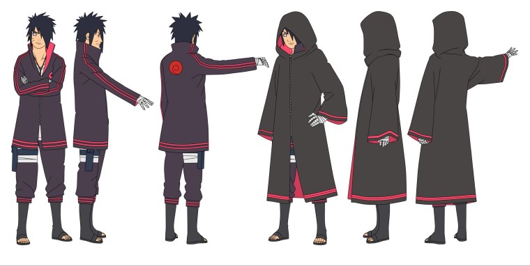 Саске Учиха в полный рост