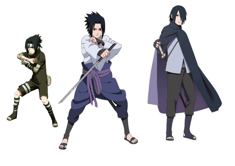 Саске в Боруто в полный рост