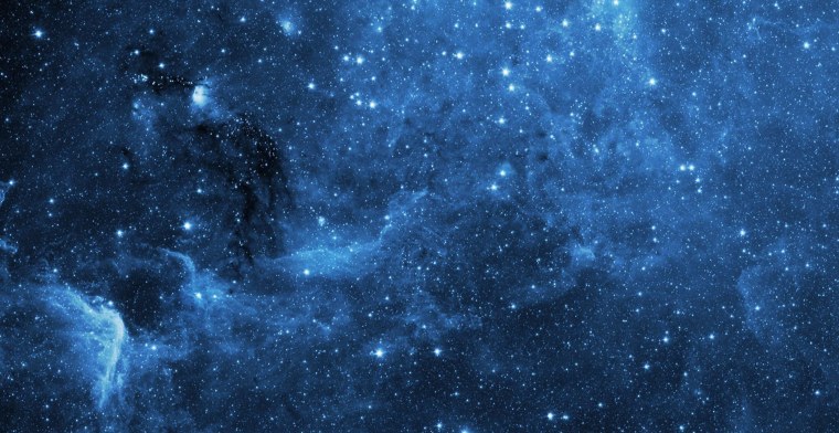 Синий фон космос