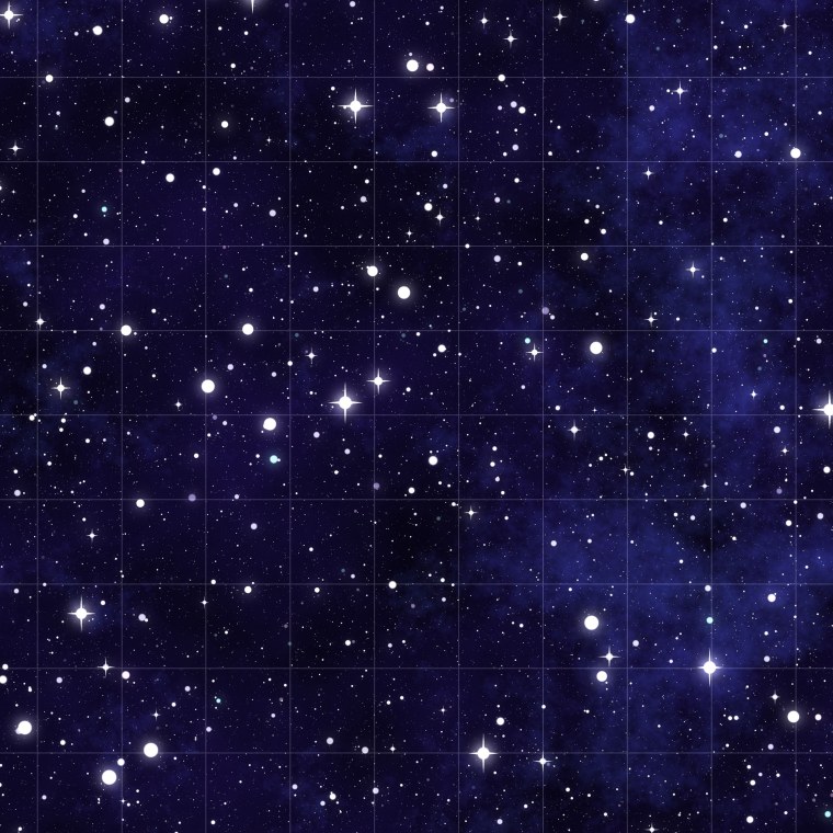 Панорама ночного неба