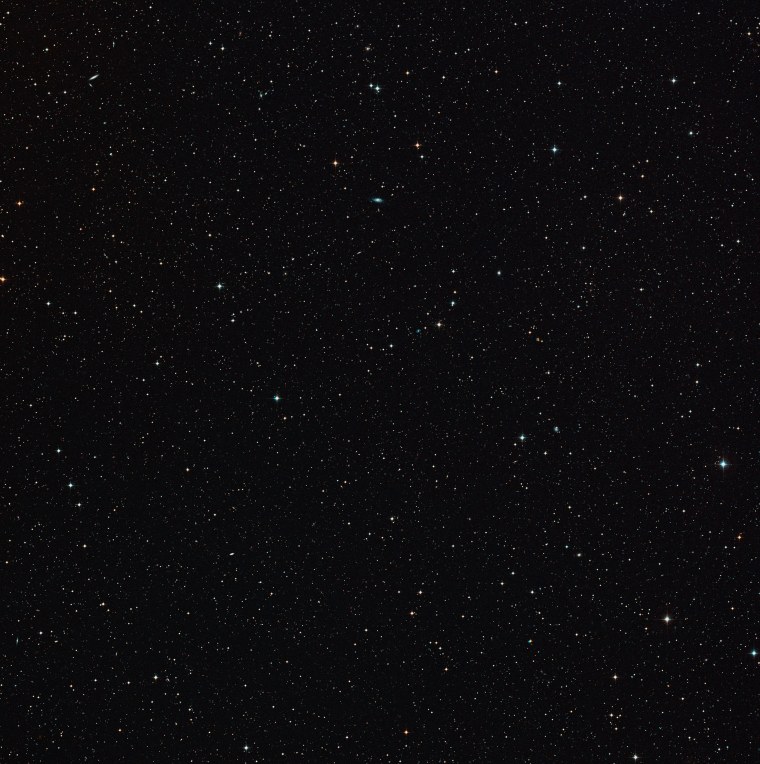 Черный космос со звездами