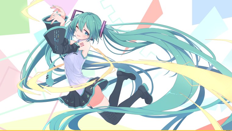 Hatsune Miku обои на рабочий стол
