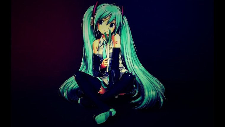 Хатсуне Мику темные тона