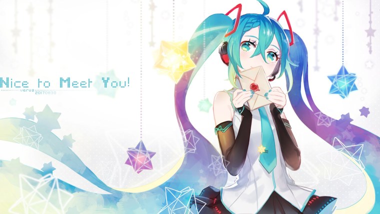 Аниме обои Вокалоиды