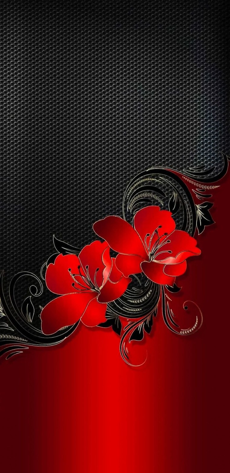 Черно красные