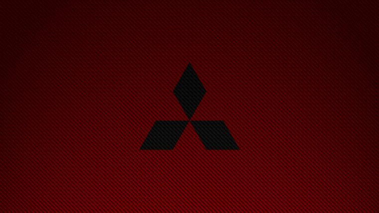 Mitsubishi logo Carbone