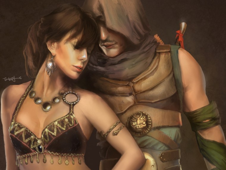 Парень и девушка фэнтези