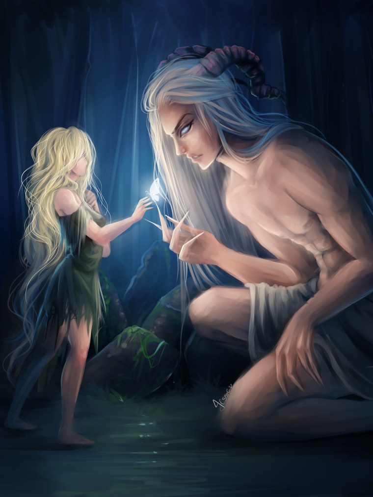 Эльфы парень и девушка