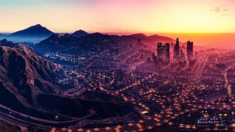 Фон Лос Сантоса ГТА 5