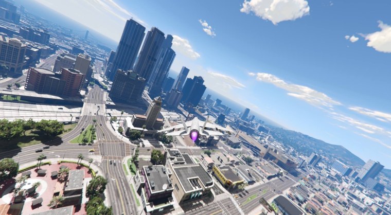 Город ГТА 5 4к