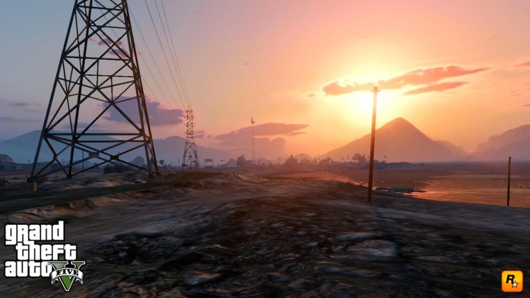 GTA 5 пейзажи