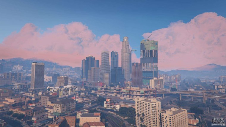 Город ГТА 5 4к