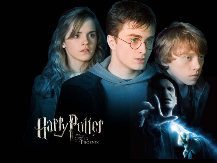 Гарри Поттер и орден Феникса золотое трио